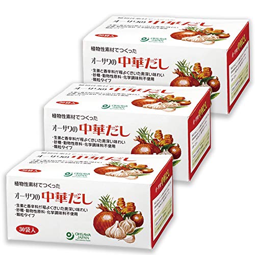 オーサワジャパン　オーサワの中華だし（徳用）　150g(5g×30)×3箱セットの通販は 6,067円