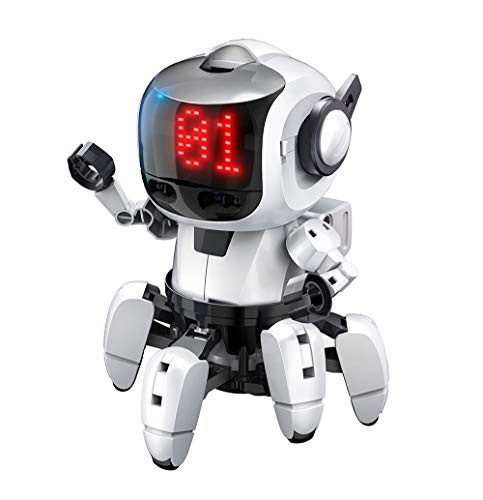 エレキット　ロボット工作キット　プログラミング・フォロ for PaletteIDE　赤外線レーダー搭載6足歩行ロボット　 MR-9110の通販は