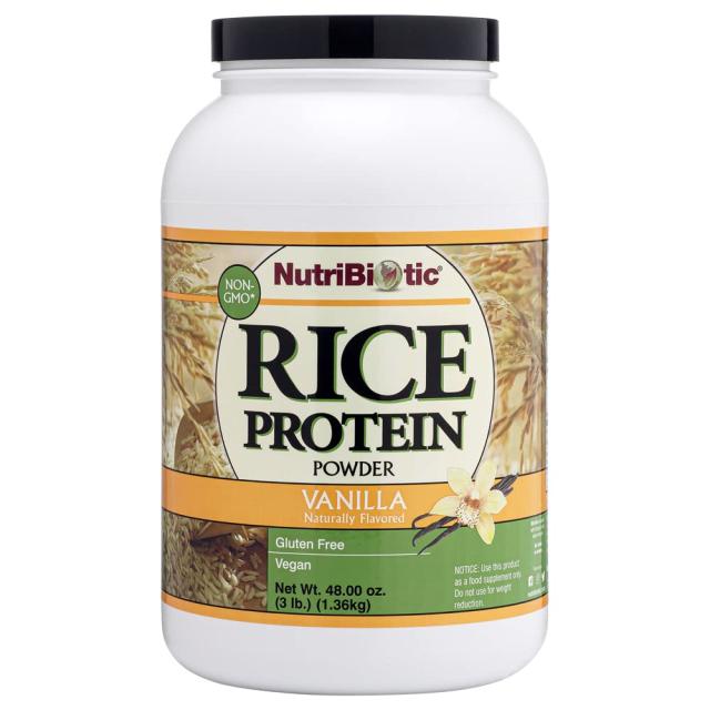 NutriBiotic Rice Protein Vanilla 3 lb (1.36 kg)