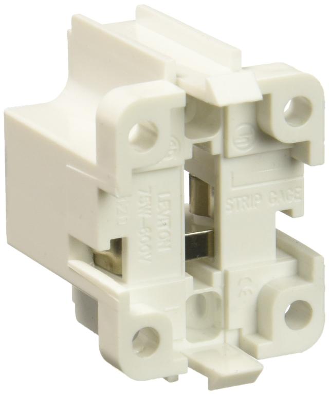 Leviton 26720 ? 500 gx23、gx23 ? 2ベース、2 - Pin、コンパクト蛍光灯Lampholder
