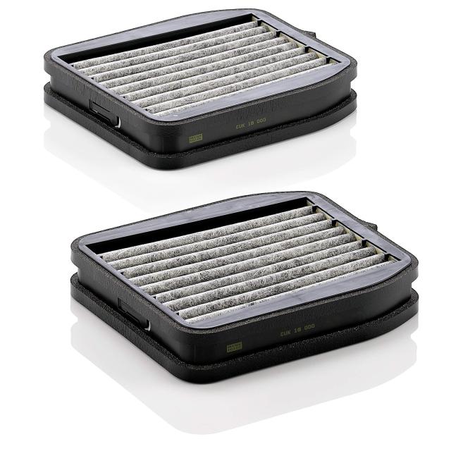 マン瀘過器(MANN FILTER) 大気圏瀘過器 CUK18000-2 (1台分2個仕かける)