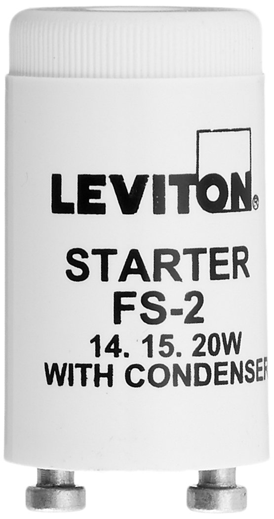 Leviton 12409 蛍光灯スターター、ホワイトの通販は 5,375円