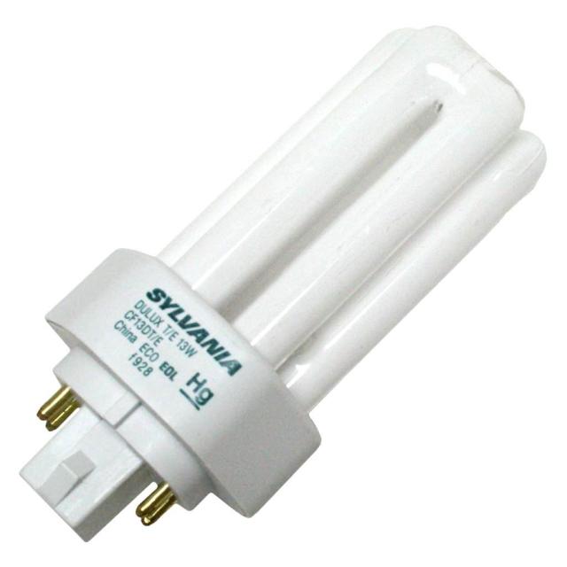 Sylvania 13 W 4ピンgx24q1 NeutralホワイトトリプルツインチューブCFL電球