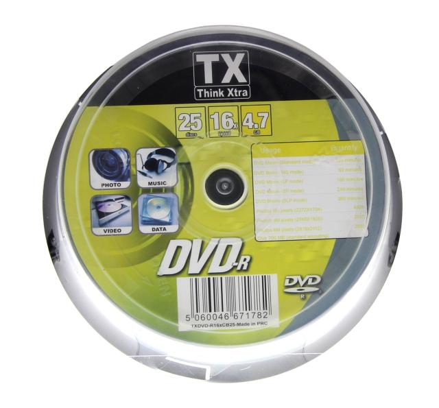 TX DVD-R 16X