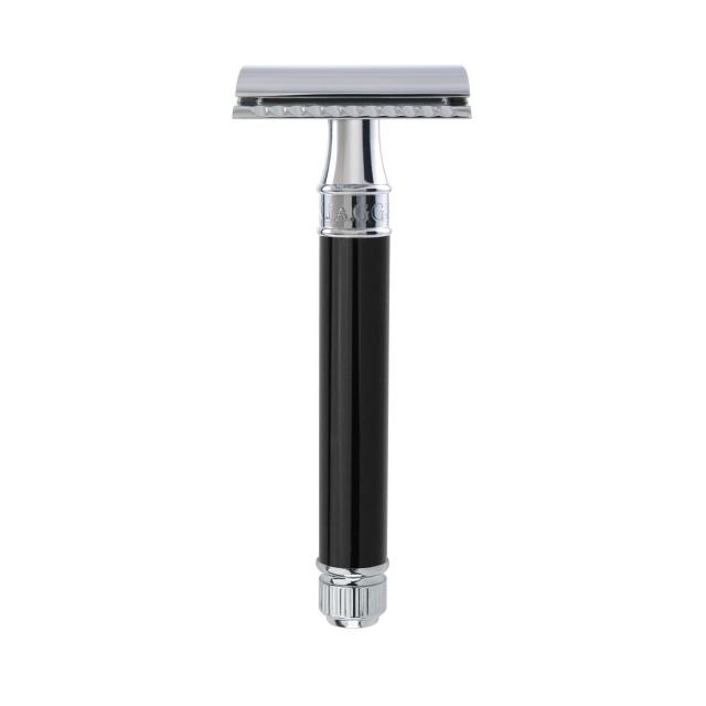 Edwin Jagger DE86 Imitation Ebony Double Edge Safety Razor