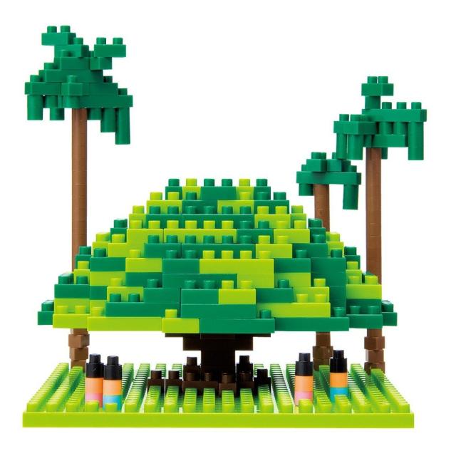 nanoblock Giant Banyan Tree 南国の大きな木