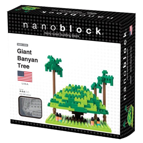nanoblock Giant Banyan Tree 南国の大きな木_1