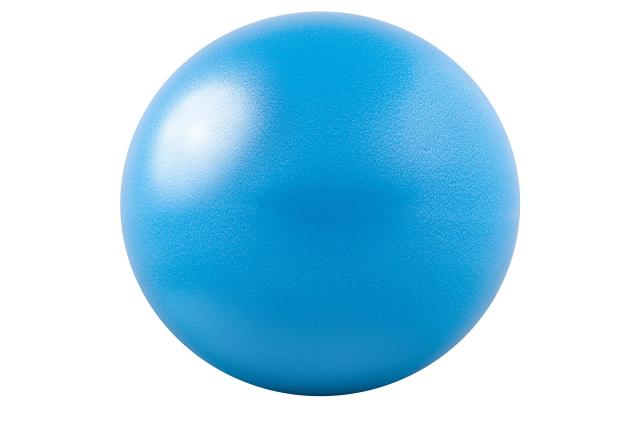 GoFit 20cm コア腹筋ボール - 空気注入チューブとトレーニングDVD付き