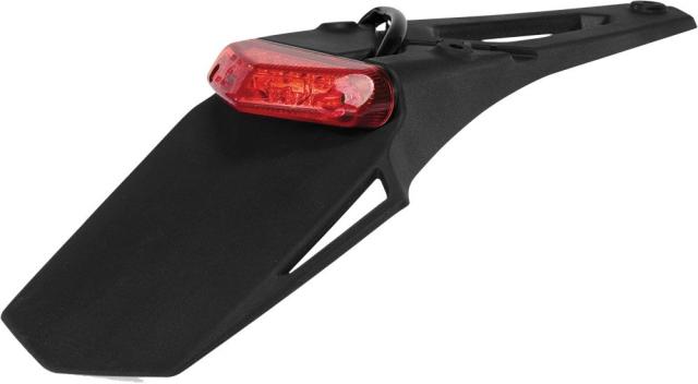 ACERBIS(アチェルビス) 競り合い用に至適 汎用テールランプ X-LED PLATEテールランプ 黒いこと AC-15941