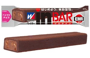 森永　ウイダーinバー（ウィダインバー）　プロテインイン　ベイクドチョコ　34ｇ　24本の通販は 5,035円