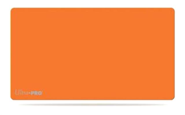 ウルトラプロ 無地 プレイマット 橙/オレンジ 61x34cm
