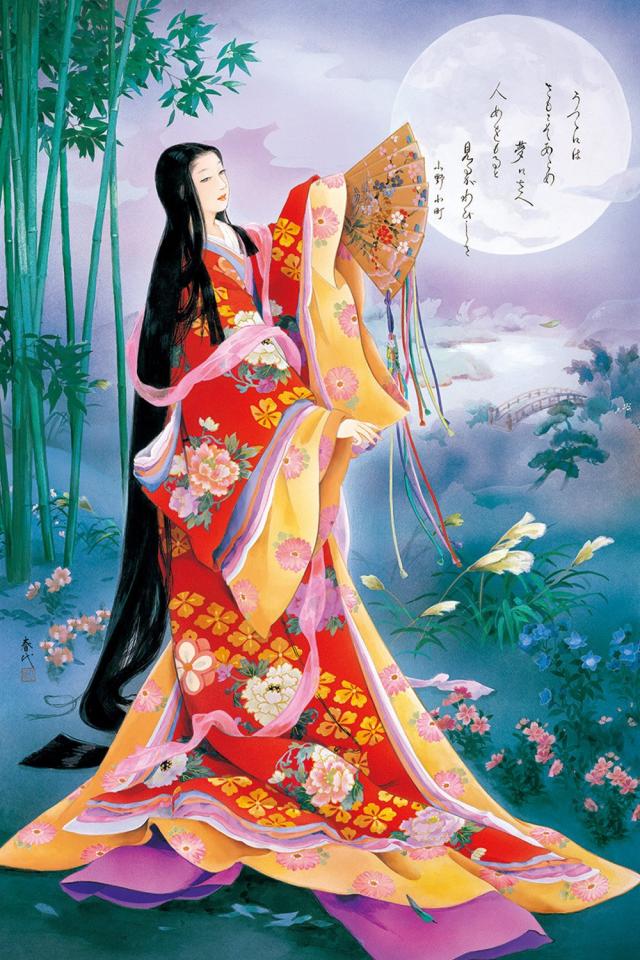 1000平和条約 謎合わせ めざせ謎合わせのはやりっ子 (春代) 夢見歌 (50x75糎)