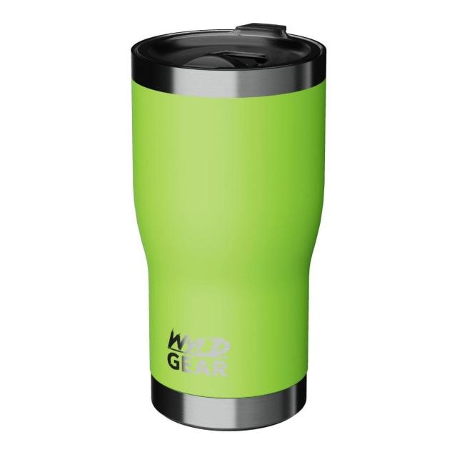 ワイルドギア WYLD GEAR タンブラー ダブルウォール 蓋つき 栓抜き付き 保冷 保温 20オンス 592ml LimeGreen