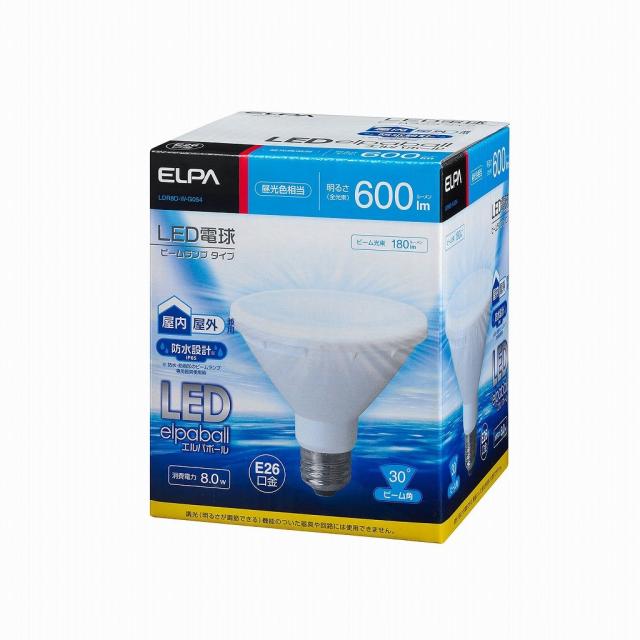 ELPA LED電球 ビーム球形 600ルーメン 口金直径26mm 昼光色 LDR8D-W-G054 qqffhab 朝日電器 ELPA LED電球 ビーム球形 600ルーメン 口金直径26mm 昼光色