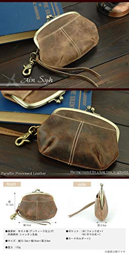 アイン・ソフ] Ain Soph がま口財布 DA33-HP ウォレット レディス ブルー