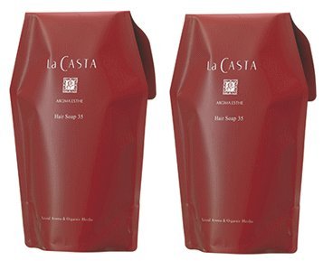 新ラ・カスタ アロマエステ ヘアソープ35 600ｍｌ（リフィル） 2本セット