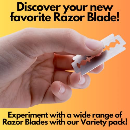 120 Double Edge Safety Blade Variety Pack #2 - Includes 3 Oz 97% Natural Gb_1