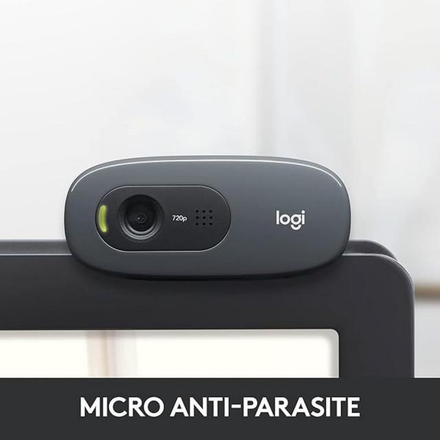 Logitech C270 WebCam HD 720p 3Mpx USB Negra_2