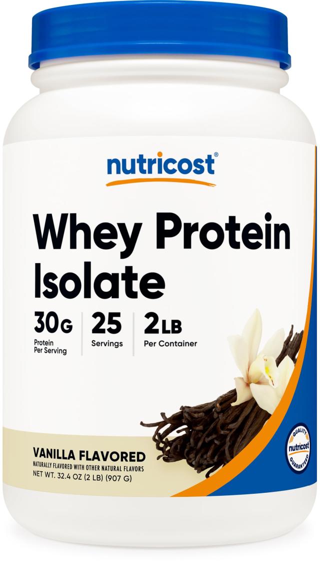 Nutricost ホエイ プロテイン アイソレート（バニラ味）2LB (907g)