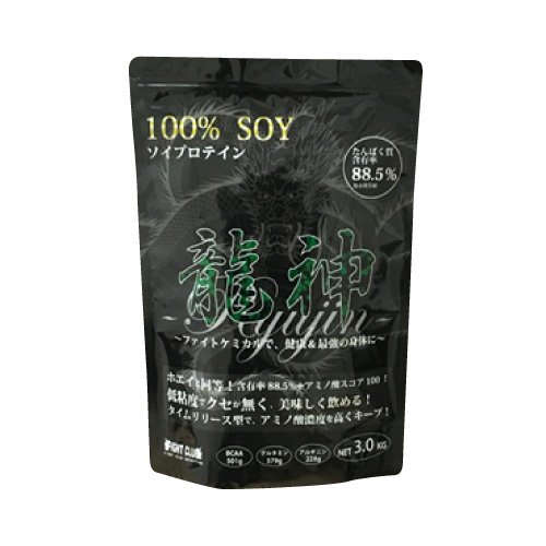 ファイトクラブ　龍神プロテイン　3kg　ソイ・プロテイン 8,450円