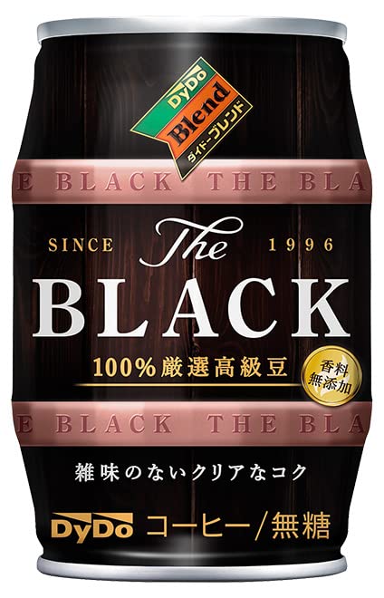 ダイドー ブレンド ブレンドブラック 樽 185g缶×72本