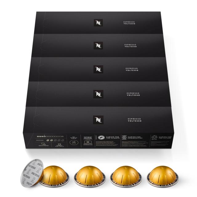 Nespresso VertuoLine Espresso Voltesso 50 Count
