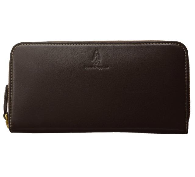 [ハッシュパピー] ニック 長財布 ラウンド 牛革 HP0610 (チョコ(41))