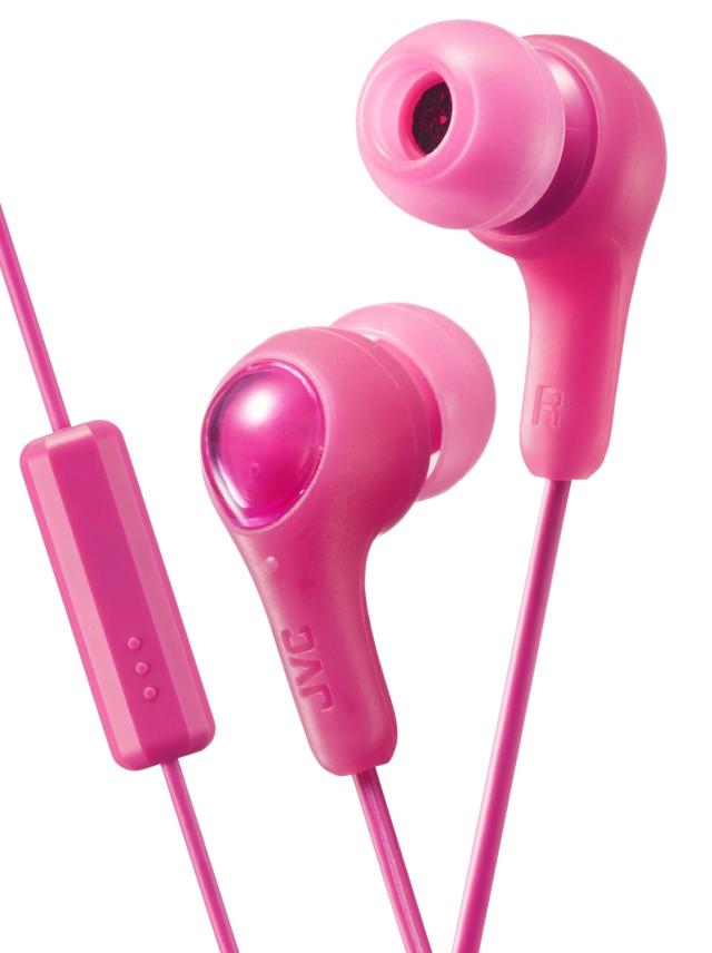 JVC hafx7mp Gumy Inner Ear Headphones with Remote andマイク ? ピンク 5,459円