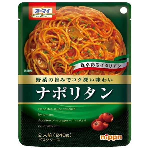 ニップン オーマイ ナポリタン 240g×24個入×(2ケース)