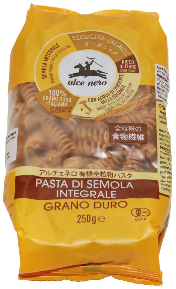 アルチェネロ　有機全粒粉フジッリ　250ｇ×20袋の通販は 8,906円