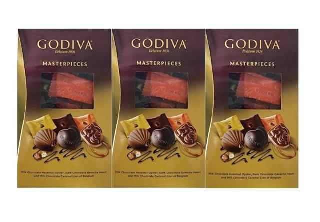 GODIVA ゴディバ マスターピースシェアリングパック 45粒入×３箱