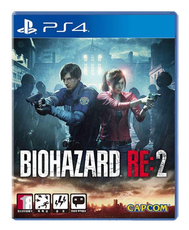 BIOHAZARD RE:2 [韓国語版] (無修正板 日本語音声/字幕) - PS4 [海外直送品]