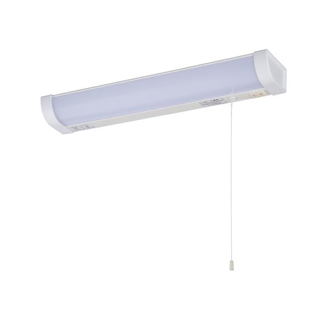 オーム電機 キッチンライト LED LED流し元灯 15形 昼光色 引きひもスイッチ 電源コード付 LT-NKL10D-HS 06-4025 OHM