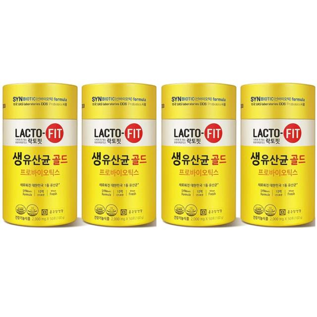 [鍾根堂] チョングンダン社健康ラクトピッ生乳酸菌ゴールド50砲 1+1、乳酸菌、家族全員健康乳酸菌 [並行輸入品]