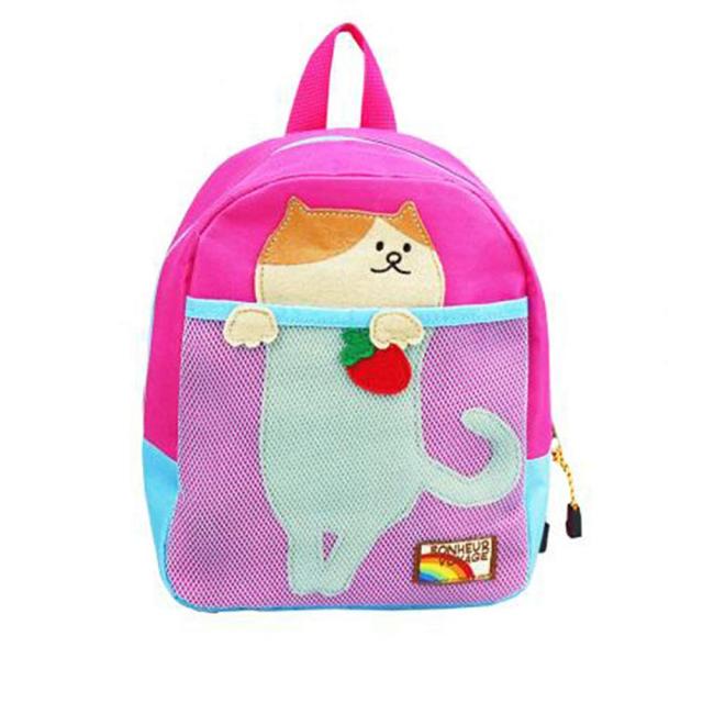 [ターンオーバー] キッズ リュック 子供 ひょっこり アニマル リュック 女の子 男の子 通園バッグ 通学 遠足 リュックサック キッズリュック キ