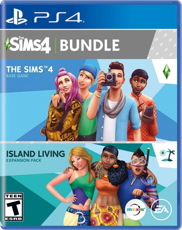 The Sims 4 Plus Island Living Bundle for PlayStation 4