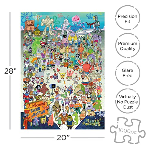 Nickelodeon (ニコロデオン) Sponge Bob (スポンジ・ボブ) 1000 Piece Jigsaw Puzzle (1000 ピー