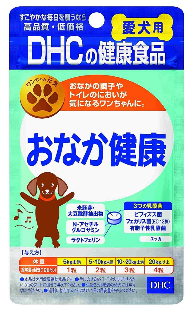 【6個セット】DHC 愛犬用おなか健康 60粒
