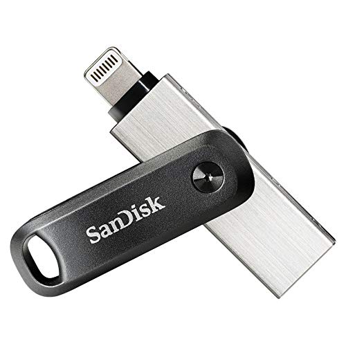 SanDisk サンディスク iXpand Flash Drive Go iPhone iPad/PC用 Lightning + USB-A 回転式