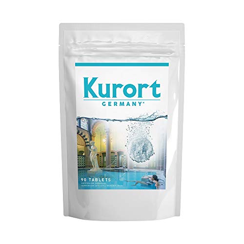 Kurort (クアオルト) 重炭酸入浴剤 90錠 (日本製/無添加/無着色/無香料/塩素中和) 入浴剤/保湿