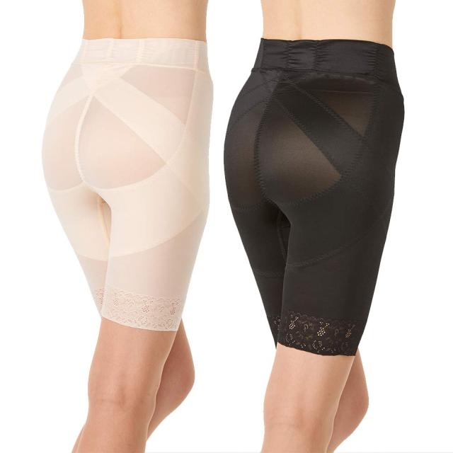 エロかわ歌姫愛用！ボンボラン段階圧縮ストッキング ライトベージュ L