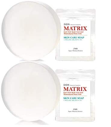 DDS MATRIX SKIN CARE SOAP（マトリックス スキンケア ソープ）80g 洗顔石鹸 全身にも 2個セットの通販は