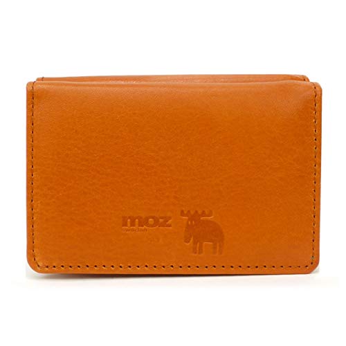 モズ] 三つ折り財布 小銭入れあり Flock(フロック) 86070 オレンジ