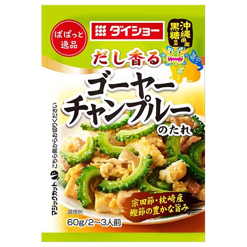 ダイショー ぱぱっと逸品 ゴーヤーチャンプルーのたれ 60g×80袋入