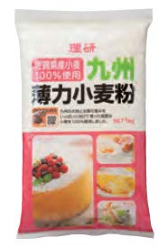 理研農産化工 九州薄力小麦粉 1kg×15袋入の通販は 6,903円