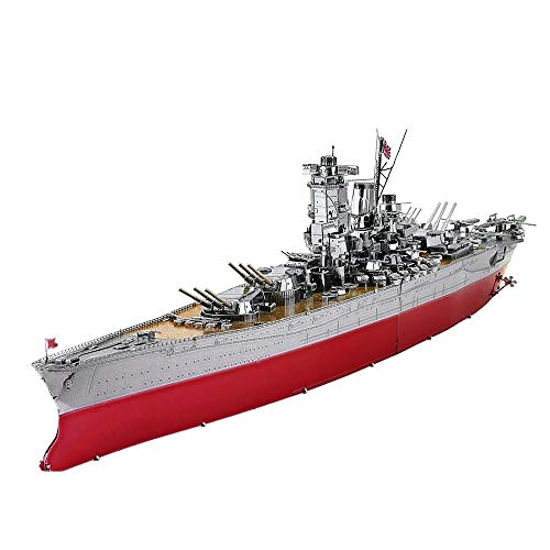 Piececool 立体パズル メタリックナノパズル 大和戦艦 ナノパズル 3Dパズル クリスマス プレゼント 贈り物