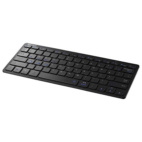 BUFFALO(バッファロー） Bluetooth 3.0対応 コンパクトキーボード ブラック BSKBB318BK