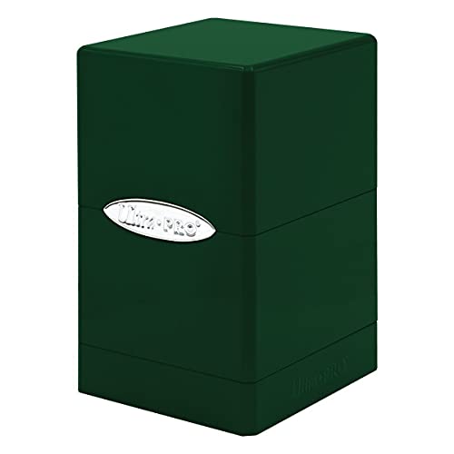 Satin Tower Deck Box - Emerald
