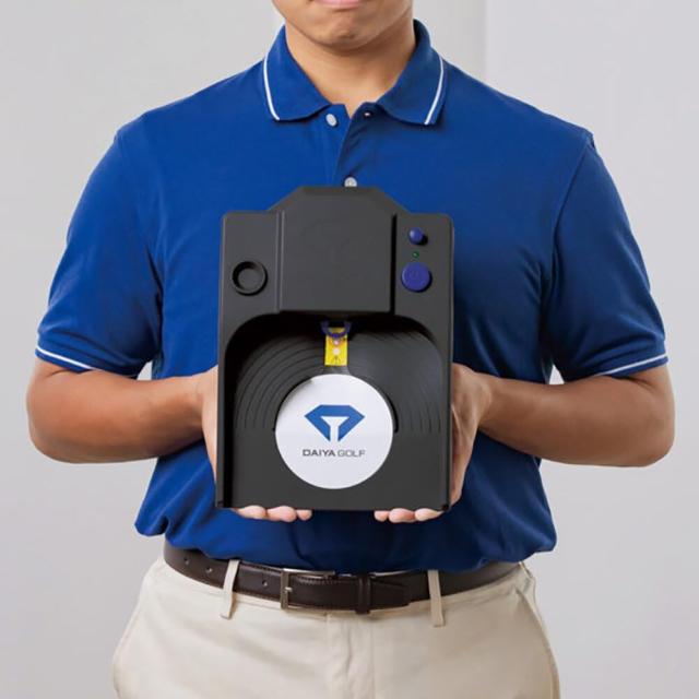ダイヤゴルフ(DAIYA GOLF) パター練習器具 ダイヤオートパットポータブル TR-480 電動 静音 オートリターン USB・乾電池対応 A4_2