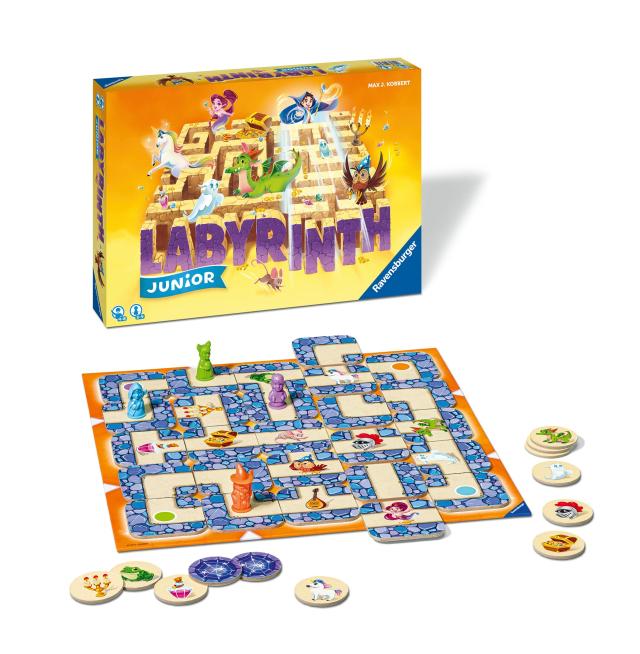 RavensburgerR 20847 - Junior Labyrinth - Familienklassiker fur die Kleinen_2